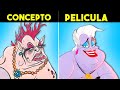 Personajes de Disney que se suponía que se verían completamente diferentes