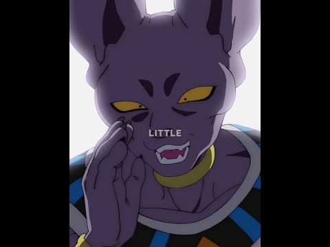 Beerus finishes Goku off