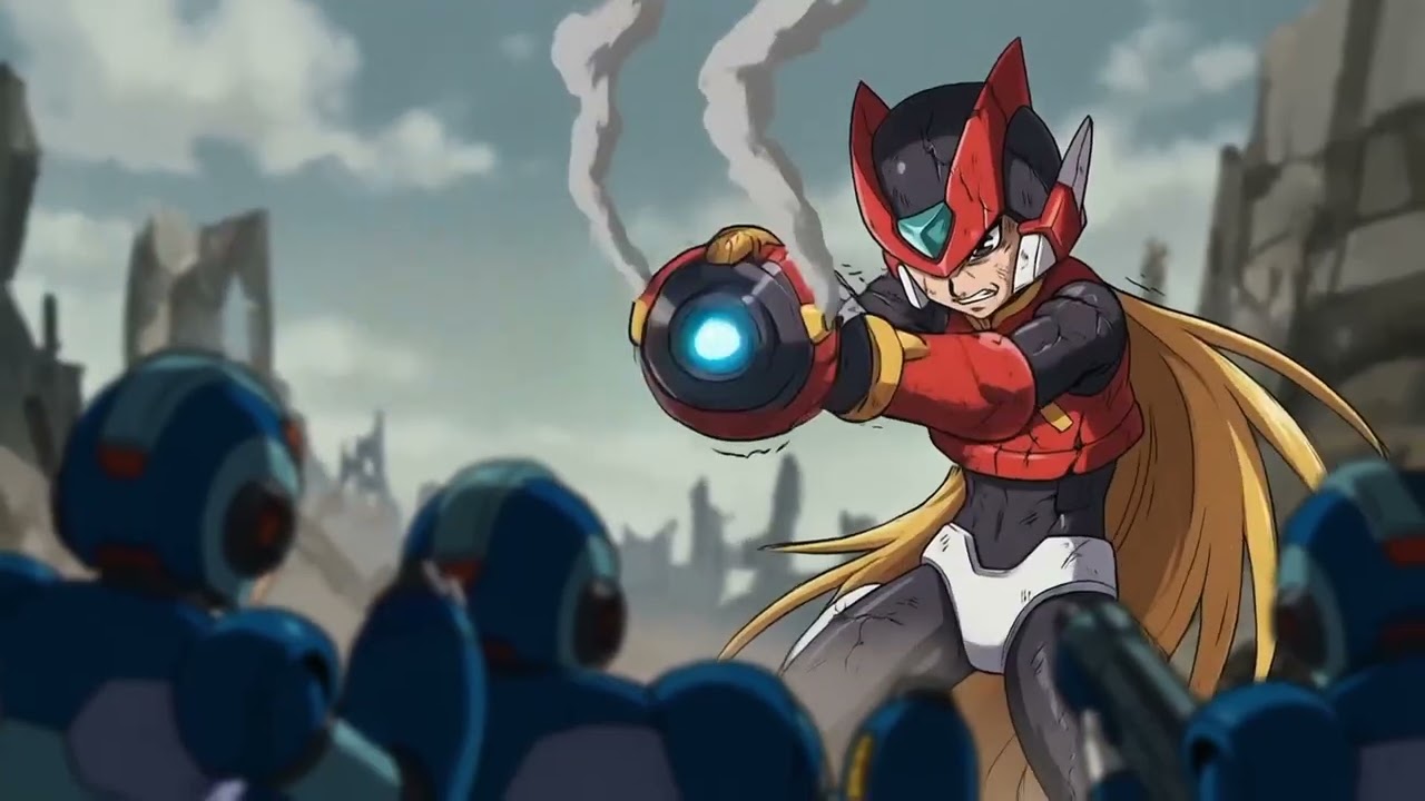 Mega Man X DiVE Unlimited Cuz I AMV Ai Ver.