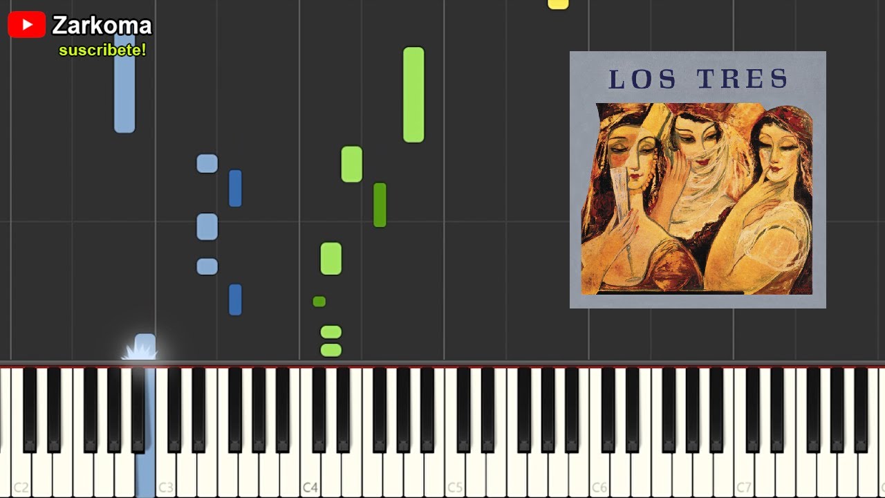 Los Tres Amor violento (Piano tutorial) YouTube Los Tres Amor violento (Piano tutorial) YouTube