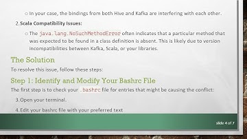 Resolving the java.lang.NoSuchMethodError When Starting Your Kafka Cluster