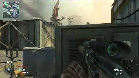Call of Duty Black Ops - Dragunov Quickscope 1# On YouTube