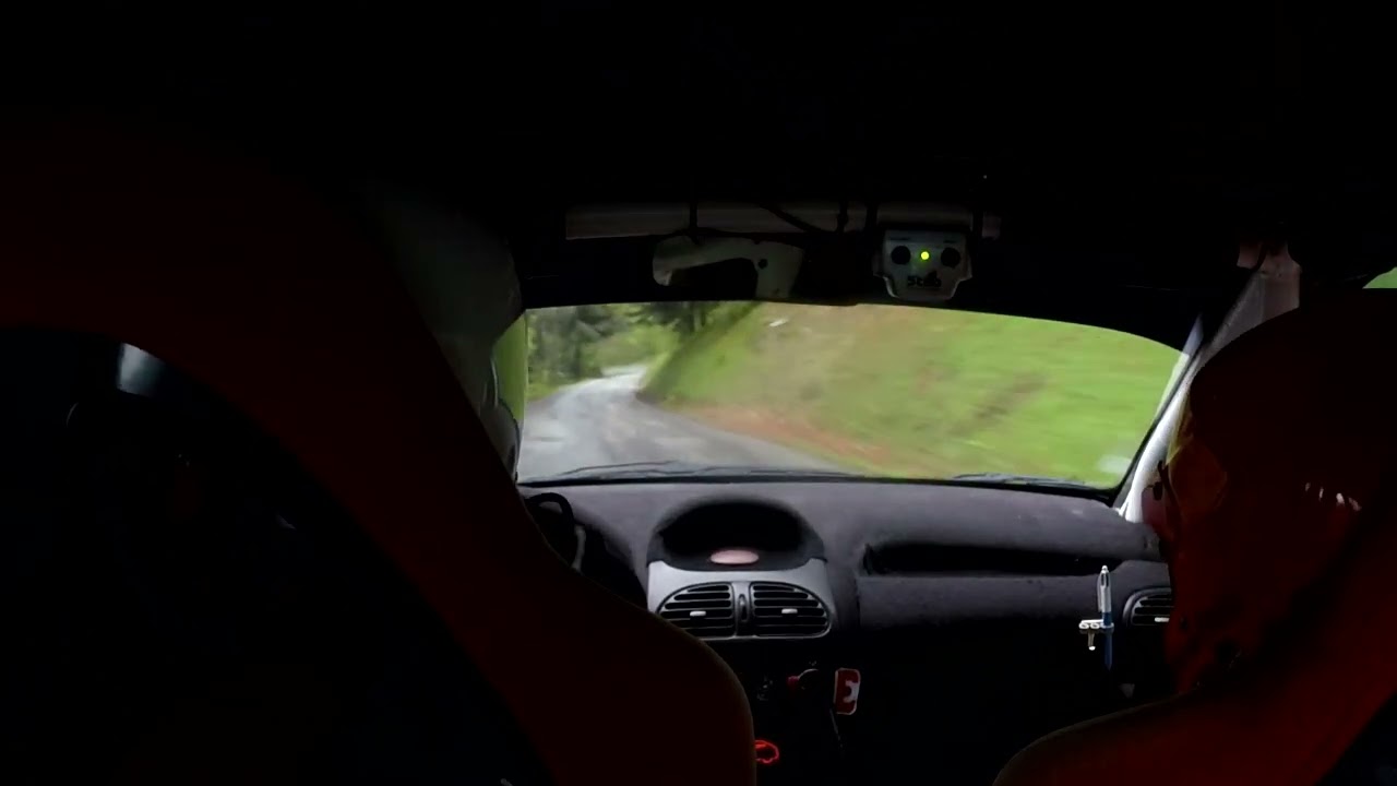 Rallye du Beaufortain 2022 (ES6) : Jérémy Bouvier - Amélia Bordet - Peugeot 206 GT A7