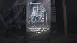 Watch: Dark Smoke Rises From a Burnt Fuel Plant in Mexico | Subscribe to Firstpost | N18G