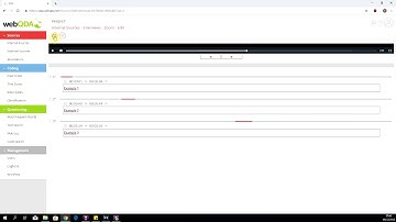 Tutorial 5 webQDA - Processing Audio