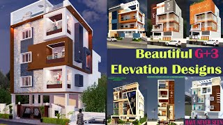 Latest 🔥 modern house elevations G 3 | Four storesy front elevations |three floor elevation