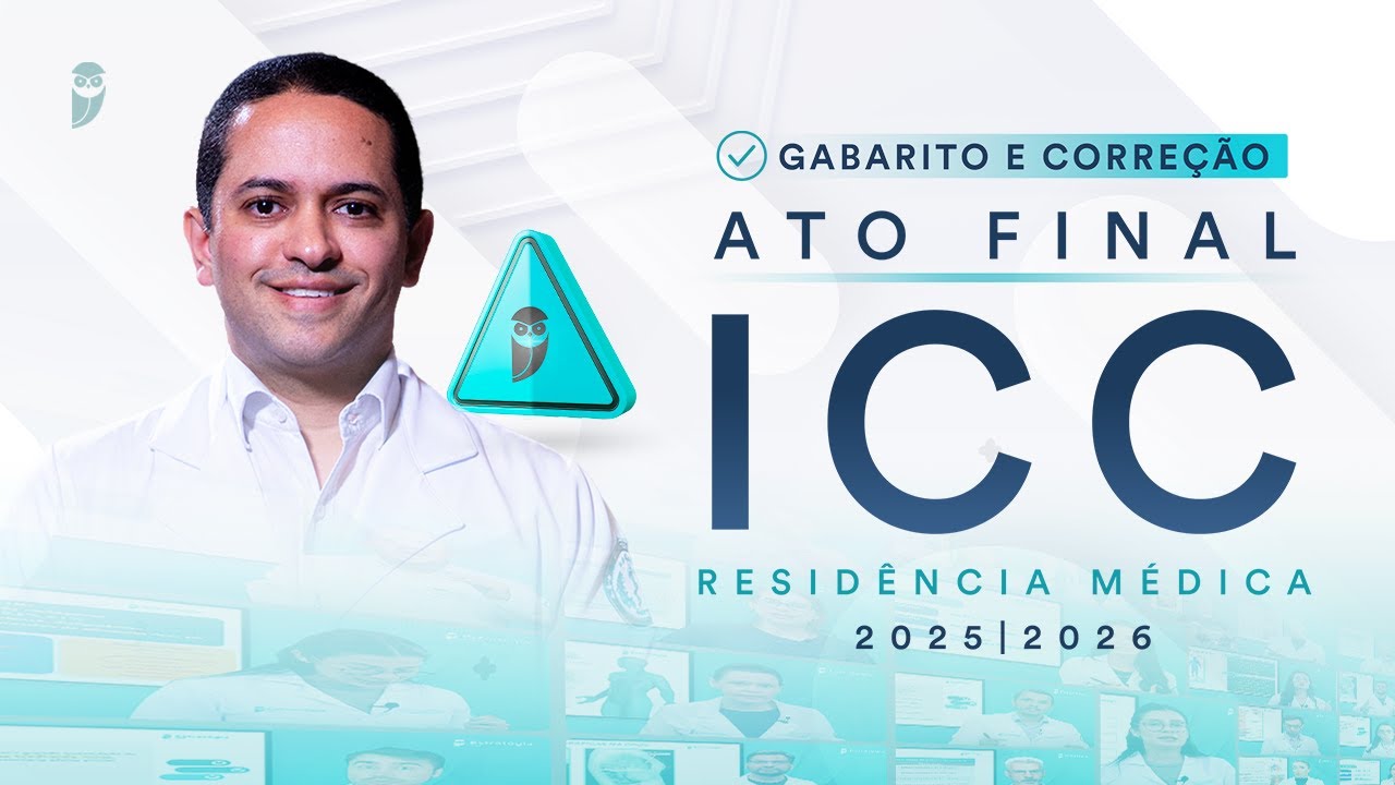 Correção e Gabarito Instituto do Câncer do Ceará Residência Médica 2025/26