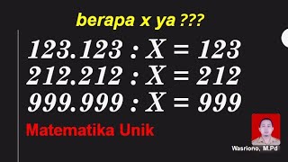 Keajaiban matematika - part 1