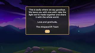 AltspaceVR - The Final Moment