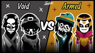 Void VS Armed Incredibox Mods Comparison