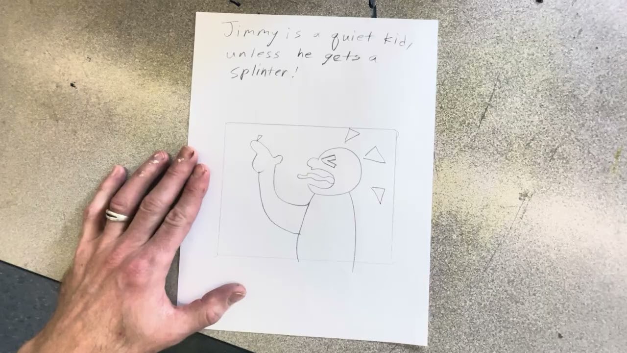 Bas relief paper sculpture quick how-to.