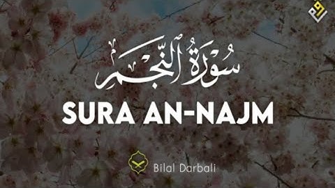 ♥️😍 Bilal Darbali (بلال دربالي) I Surah An-Najm (سوره النجم)😍♥️