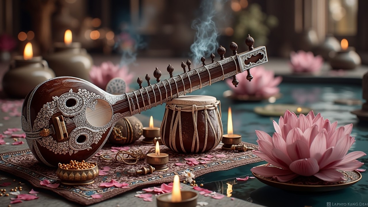 Завораживающая рага на ситаре и табле ~ Индийская классика для медитации