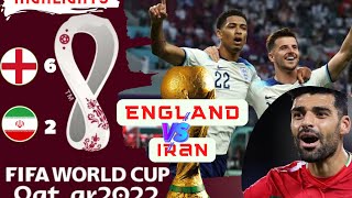 England Vs Iran Fifa World Cup Qatar 2022 Highlights