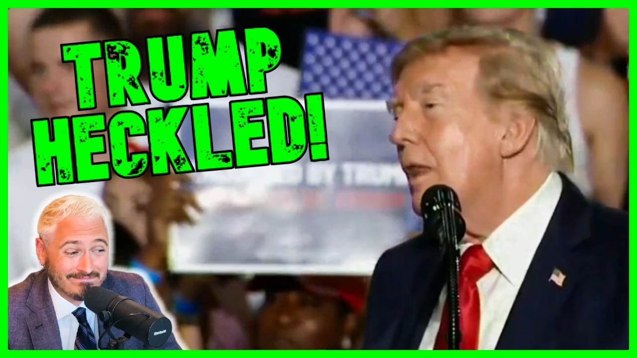 Trump PANICS As Heckler CALLS HIM A P*DOPHILE AT RALLY!! The Kyle Kulinski Show