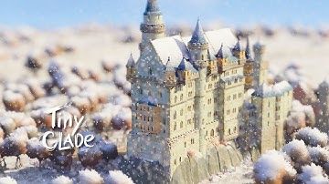 Tiny glade - Neuschwanstein Castle [speed build] [timelapse build]