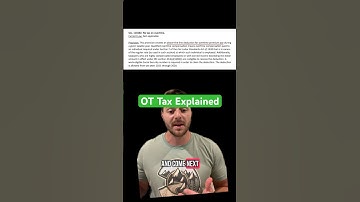 No tax on OT explained better with a case study #overtime #taxes #usa #education