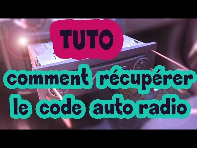 ᐈ Comment obtenir le code autoradio Renault master ?