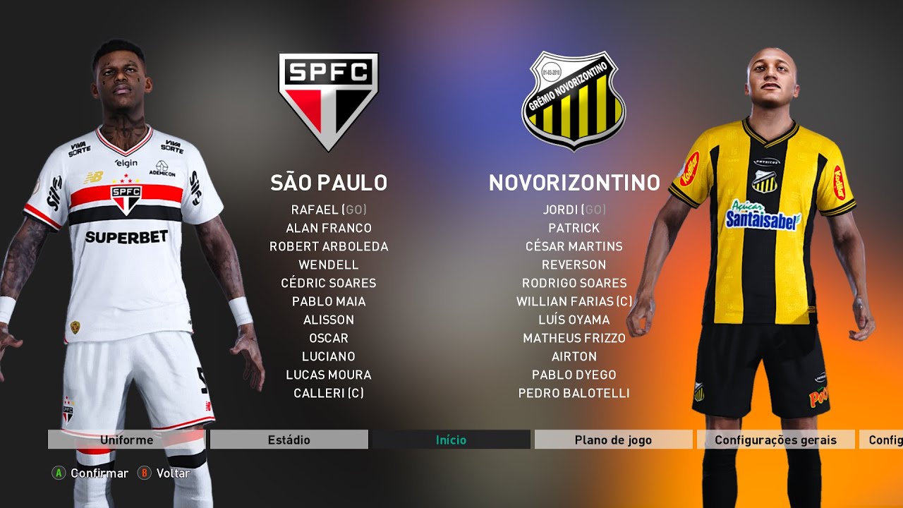 São Paulo x Novorizontino - Quartas de Final - Jogo Único - Campeonato ...