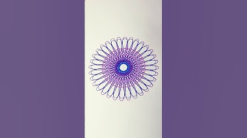 Relaxing ASMR Spiral | Satisfying Spirograph Art for Rest! #art #shorts #spirograph #asmr #trending