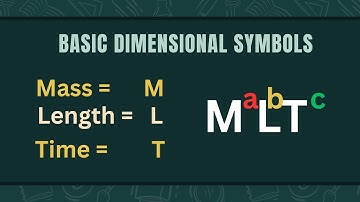 Introduction to Dimensional Analysis (Part 1)