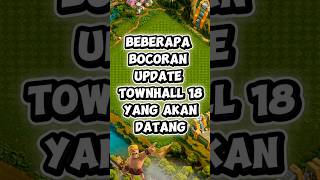 BOCORAN UPDATE TOWNHALL 18 #clashofclans #games #coc #cocindonesia