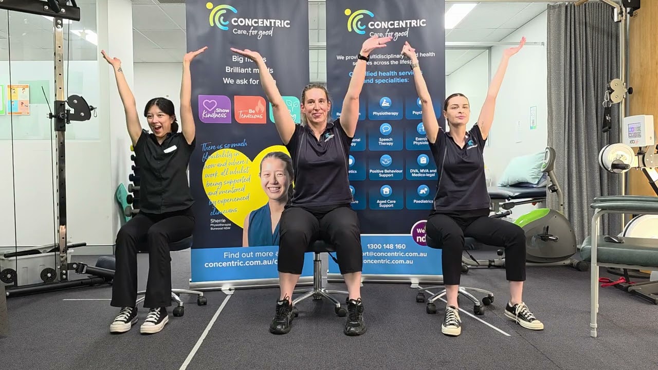 Chair Dance Workout - Build me up, Buttercup