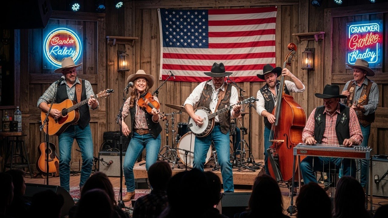 Quiet Country Nights – Warm Country Acoustic for Relaxed Country Mood Under Dusty Road Reflections