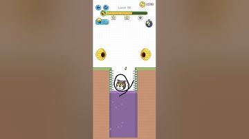 SAVE THE DOGE LEVEL 96 | 3 STAR SOLUTION AND FUNNY DRAWING WATCH IT AND ENJOY #akshnilam