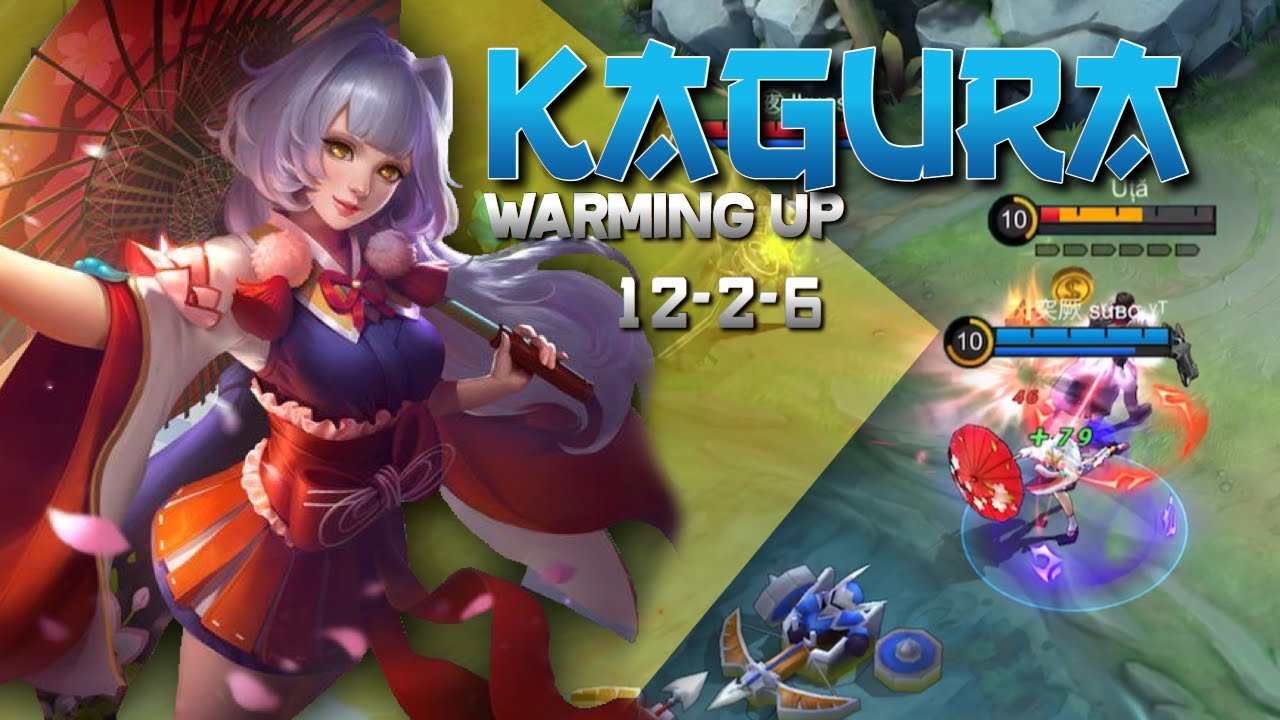 Kagura Gameplay Warming up series - Mobile Legends Kagura gameplay
