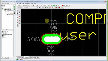 Created oval hole pad in Library Editor