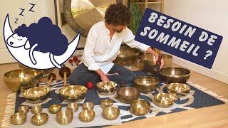 Can't Sleep? Sound bath  Tibetan Bowl Meditation for Sleep in 40 mins