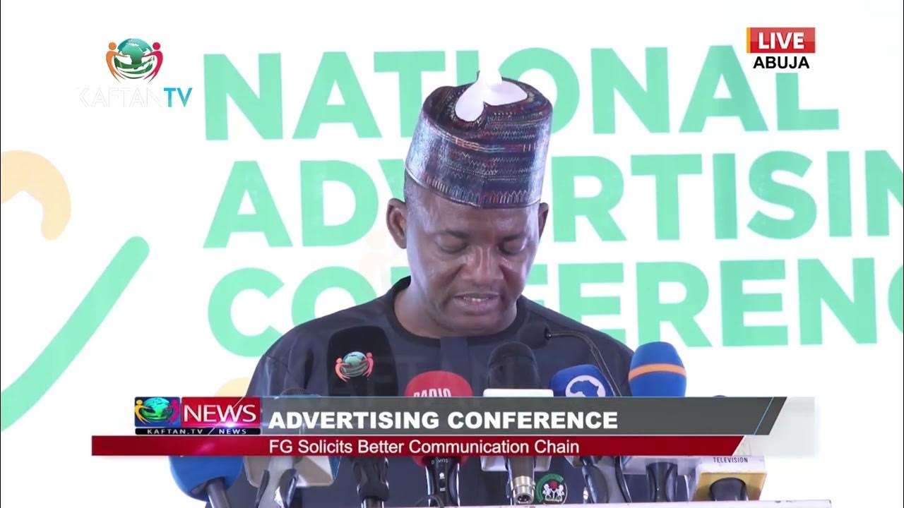 ADVERTISING CONFERENCE: FG Solicits Better Communication Chain