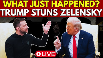 Trump Zelensky Meet LIVE: Tomahawk Missiles on Agenda For Trump-Zelensky Meeting? | Putin | US News
