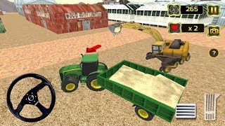Tractor Sand Transporter Mania - Heavy Excavator Simulator - Android Gameplay screenshot 2