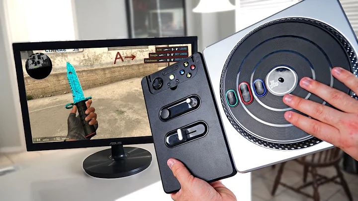 DJ Hero controller works on CS:GO and it's AMAZING