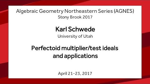 Perfectoid multiplier/test ideals and applications - Karl Schwede