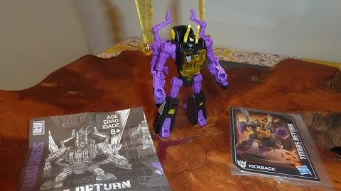 Transformers Titans Return KICKBACK Review