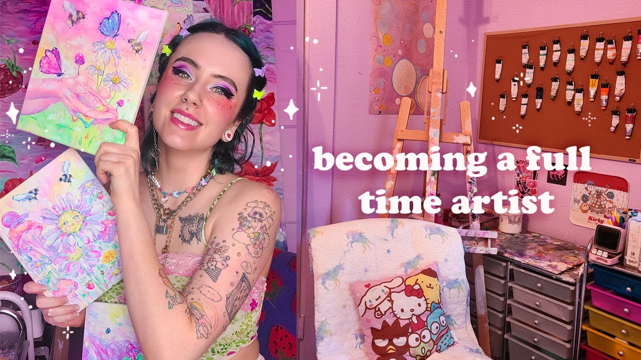 Year in Review-Becoming a Full Time Artist! - YouTube