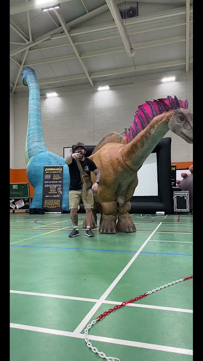 The cha-cha slide with dinosaurs is so much cooler