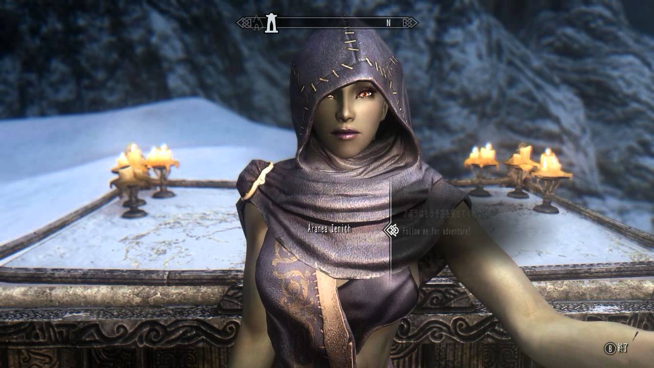 Elder Scrolls V Skyrim - Reworked - Aranea Ienith - YouTube.