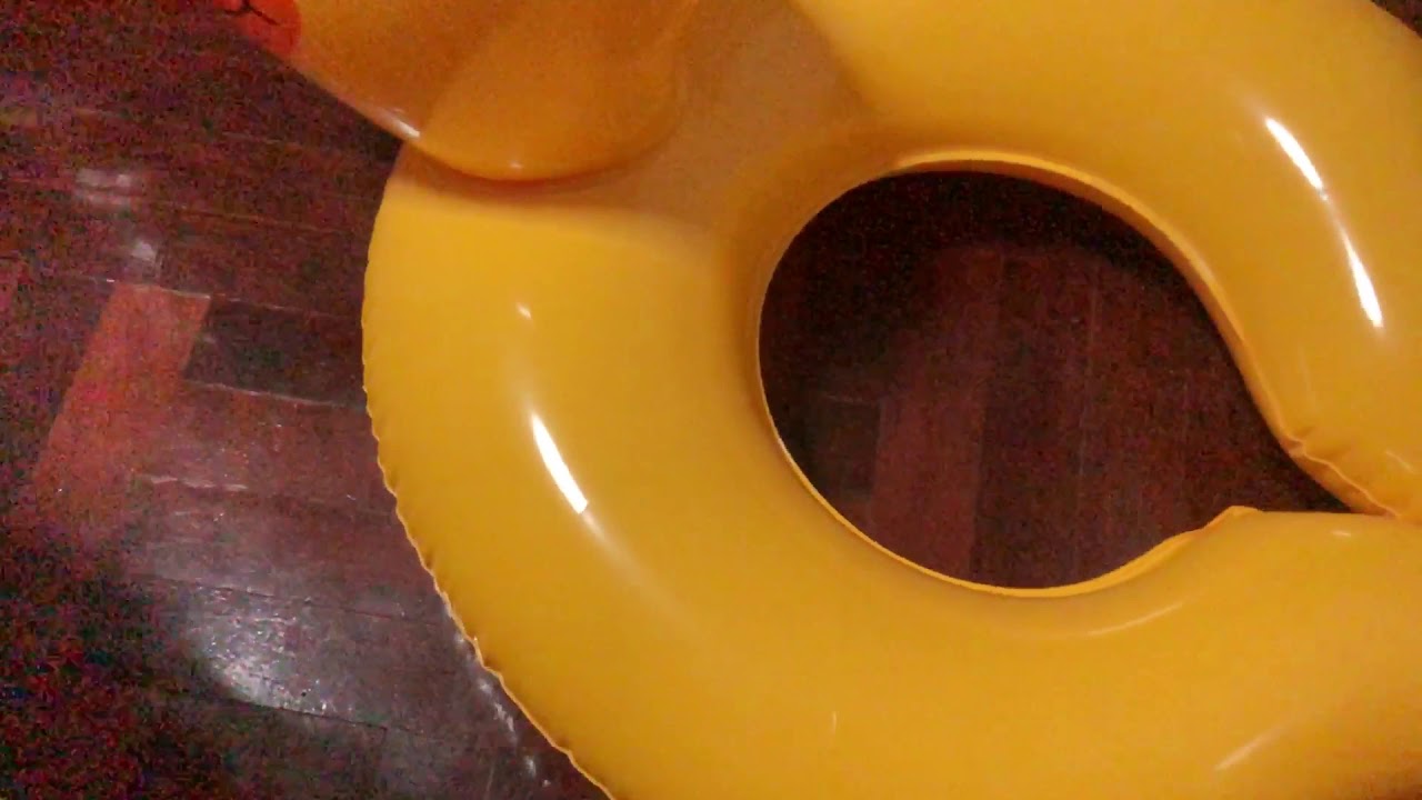 My duck swim ring YouTube