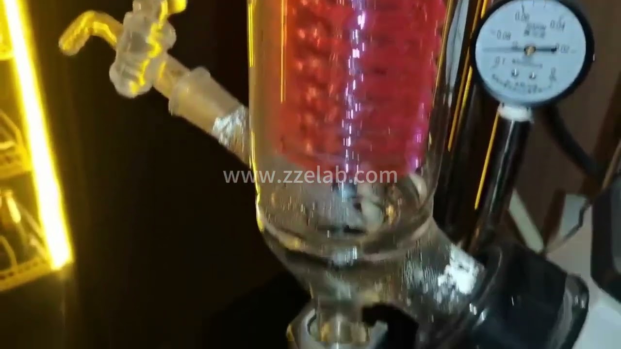 Rotary distillation to make transparent watermelon rum # Cocktail production process