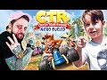 🔥 GRAM Z TATĄ W CRASH TEAM RACING NITRO-FUELED🔥