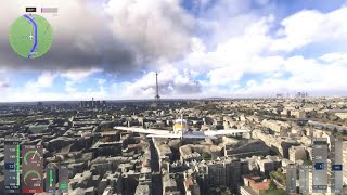 PS5 Microsoft Flight Simulator 2024 Beta Flying around Paris and Versailles!