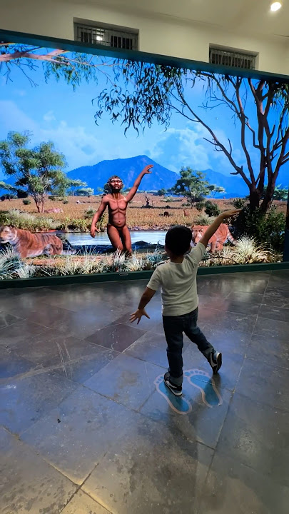 Menari bersama manusia purba #museum #kids #museumgajah #museumnasional #purbakala #manusiapurba