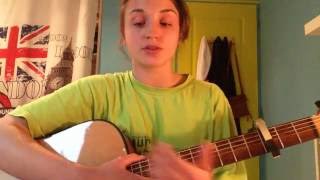 Video thumbnail of "Seven years old - Lukas Graham (cover folk guitar)"