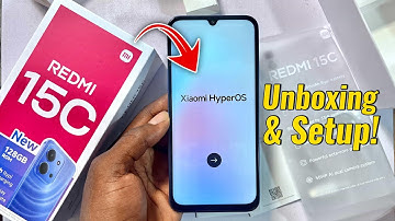 Redmi 15C: Unboxing & Complete Setup! 