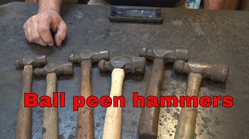 Tool of the day ball peen hammers
