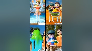 Squid Game AI Best Edible Slime ASMR #squidgame #squidgame2 #ai #asmr